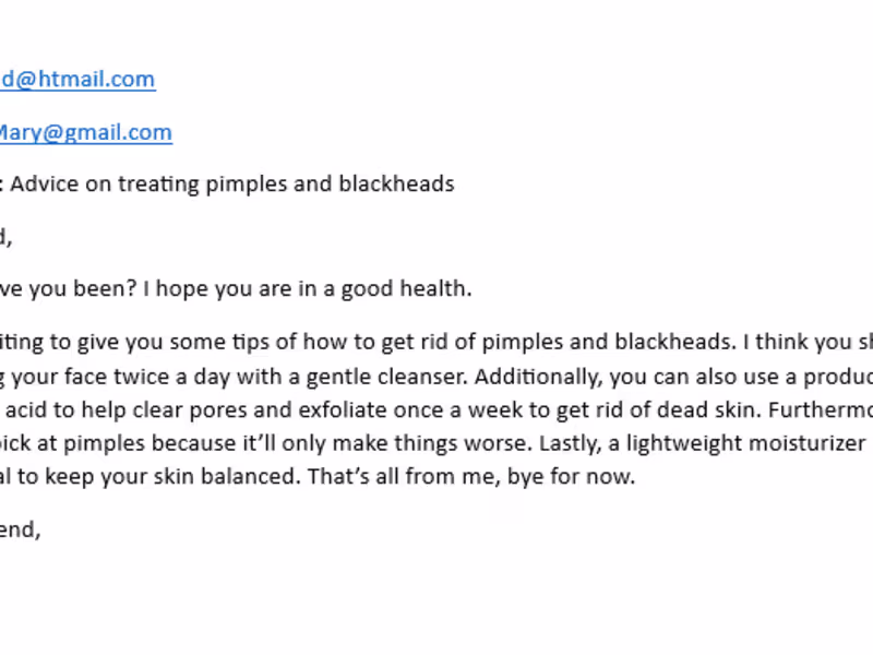 Cover image for email writing