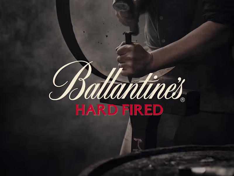 Cover image for Hard Fired by Ballantine's