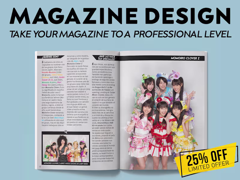 Cover image for Get a Stunning, Professionally Designed Magazine!