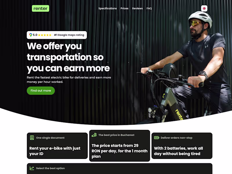 Cover image for Landing Page design