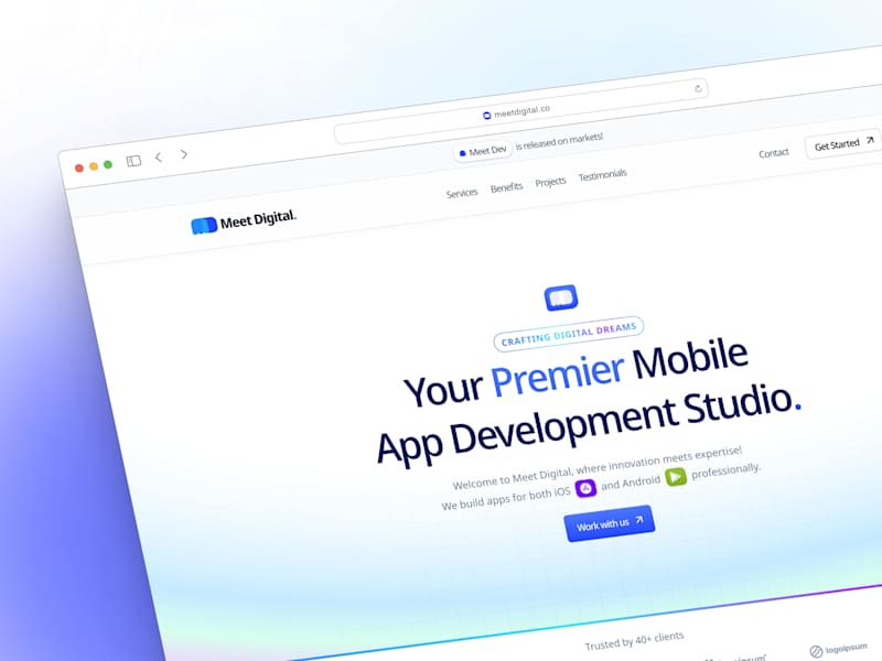 Cover image for Meet Digital - Website Design