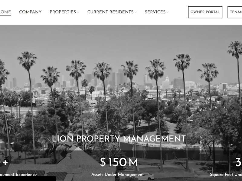 Cover image for Property Management - Lion Property Management | Los Angles Rea…