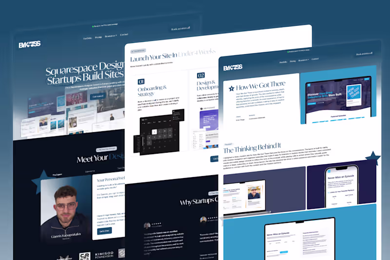 Cover image for By Katss | Squarespace Website Design