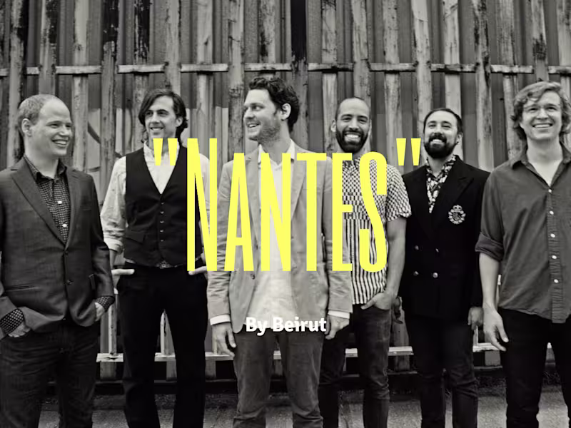 Cover image for Music Video Pitch for the band "Beirut"