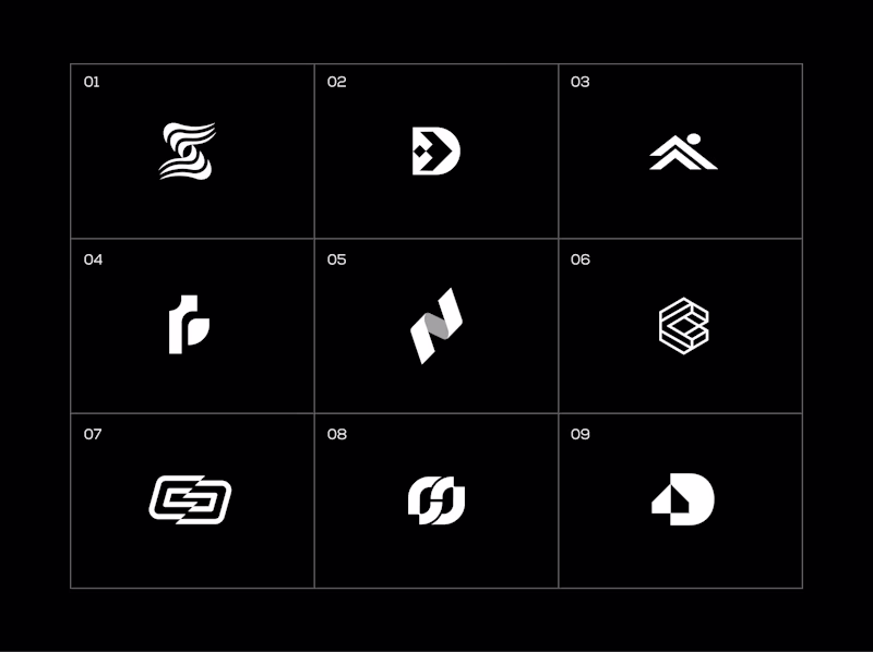 Cover image for Minimal & Modern Logo Mark Concepts for Brand Identity