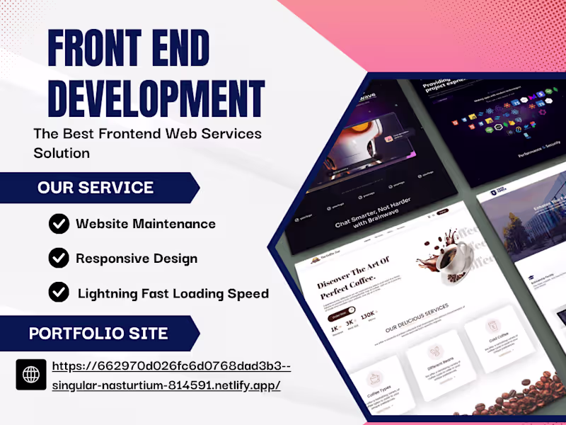 Cover image for Front End Web Development