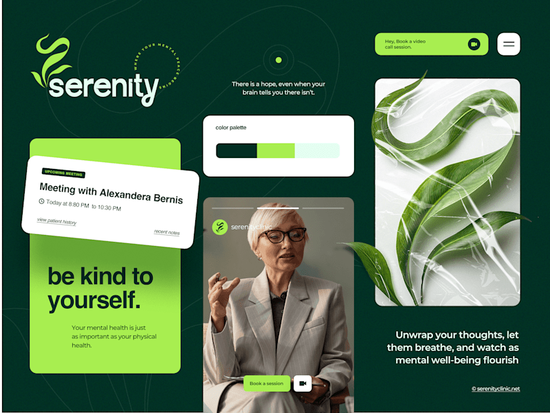 Cover image for Serenity Clinic Branding
