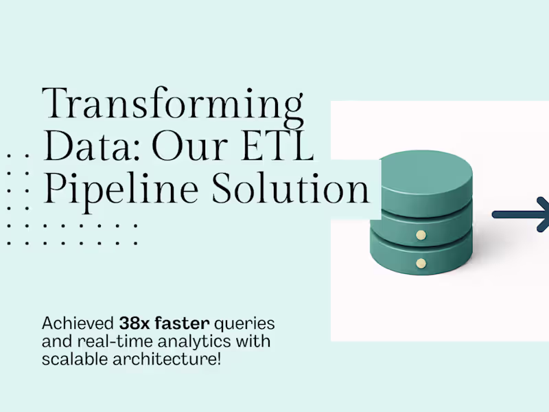 Cover image for Accelerating Analytics with ETL Pipeline