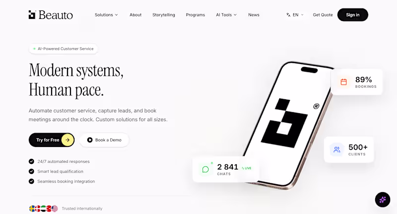 Cover image for Websites that work as hard as you do