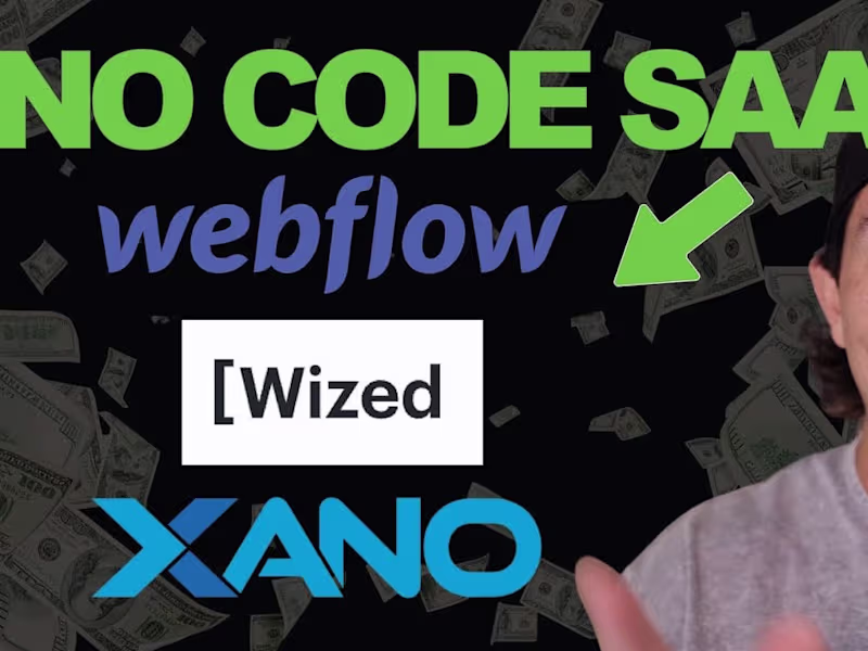 Cover image for I Teach Webflow Xano Wized website design