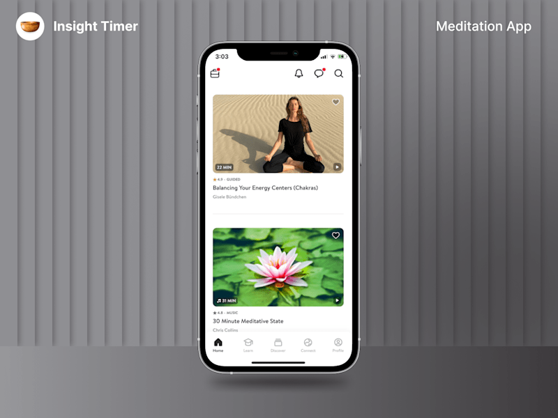 Cover image for UI/UX Design for Meditation App
