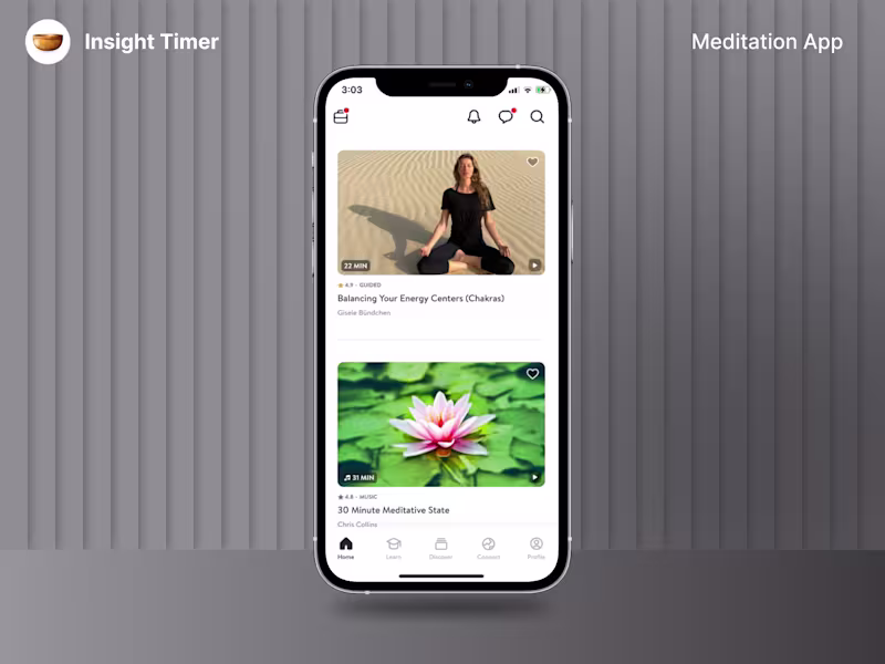 Cover image for UI/UX Design for Meditation App