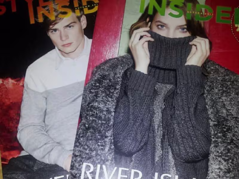 Cover image for Copywriting for River Island’s in-store magazine