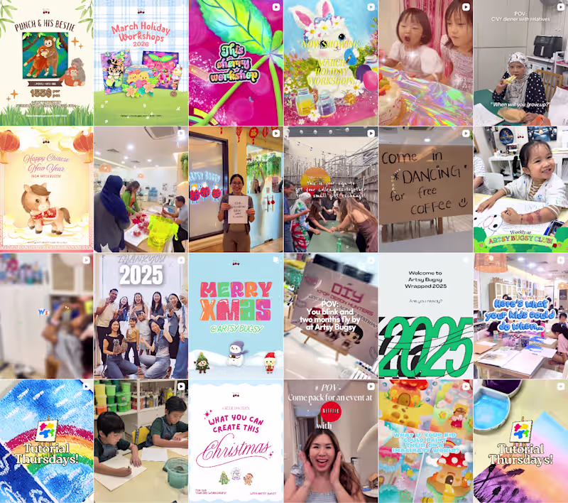 Cover image for Managed and grew the Instagram