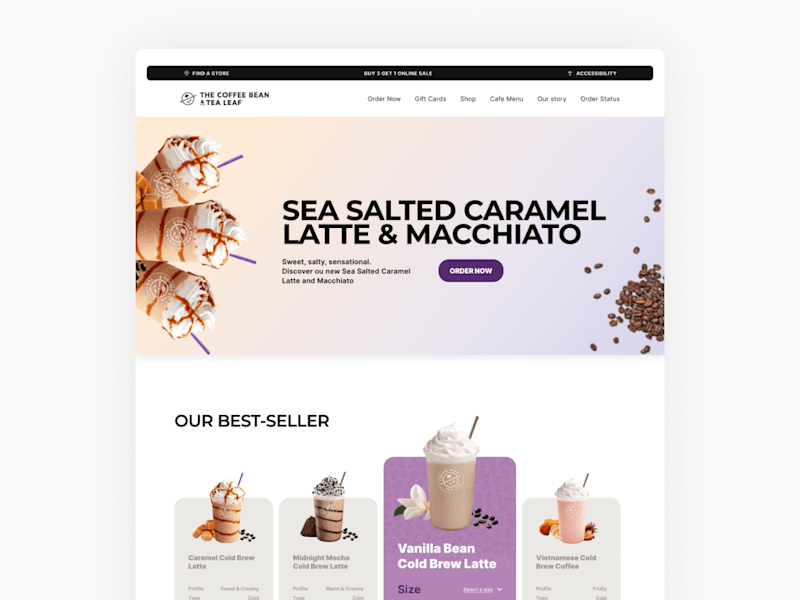 Cover image for UI design of a Restaurant Website