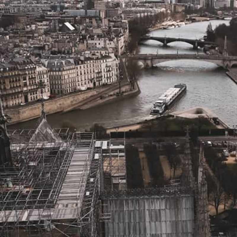 Cover image for Melancolic editing of Notre Dame
