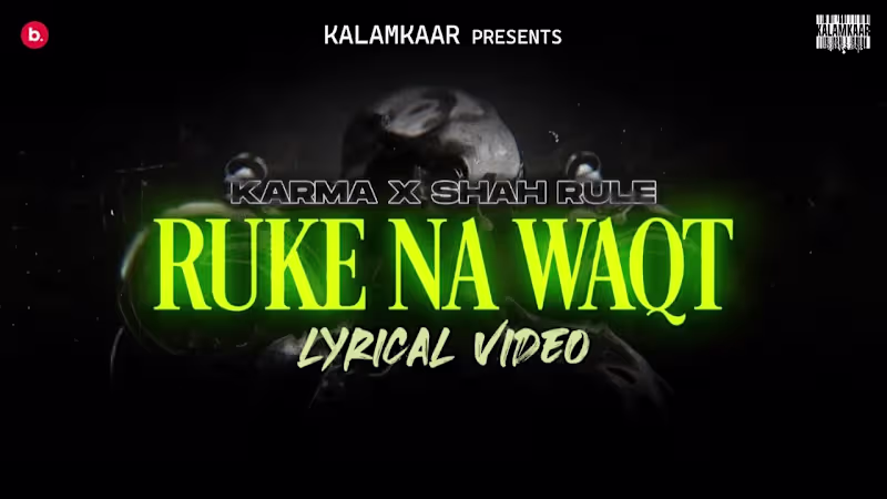 Cover image for RUKE NA WAQT LYRICAL MUSIC VIDEO