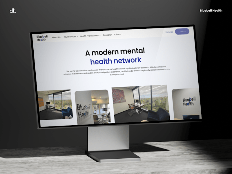Cover image for Bluebell Health | Webflow to Framer