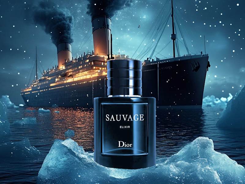 Cover image for Dior Sauvage Elixir Ad