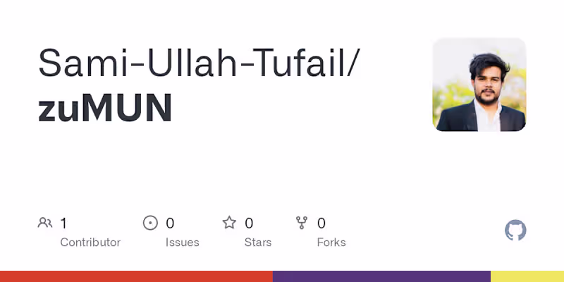 Cover image for Sami-Ullah-Tufail/zuMUN