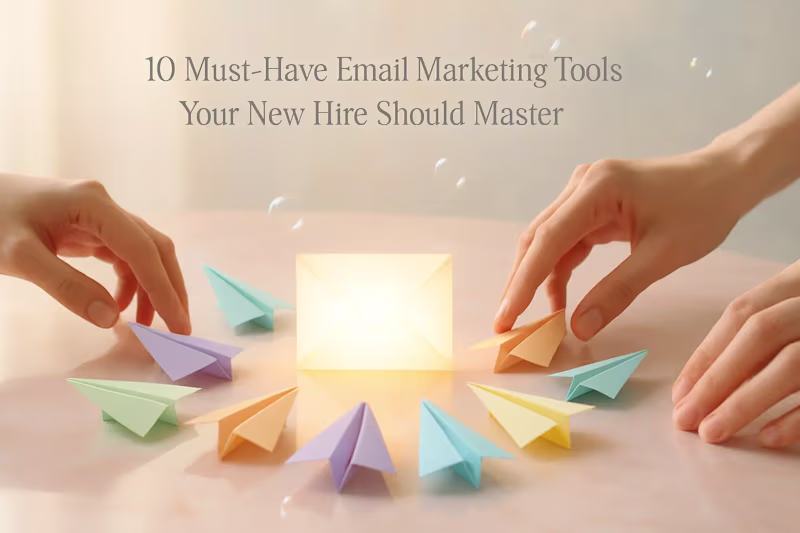Cover image for 10 Must-Have Email Marketing Tools Your New Hire Should Master