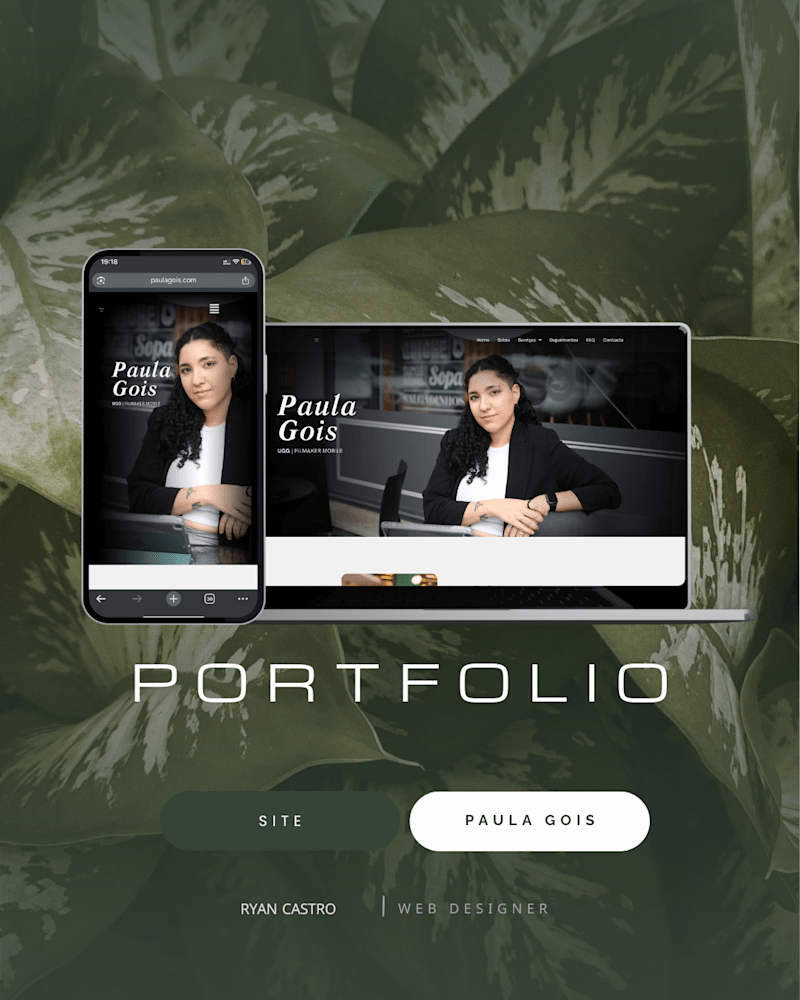 Cover image for Website Paula Gois Videomaker Mobile & UGC Creator