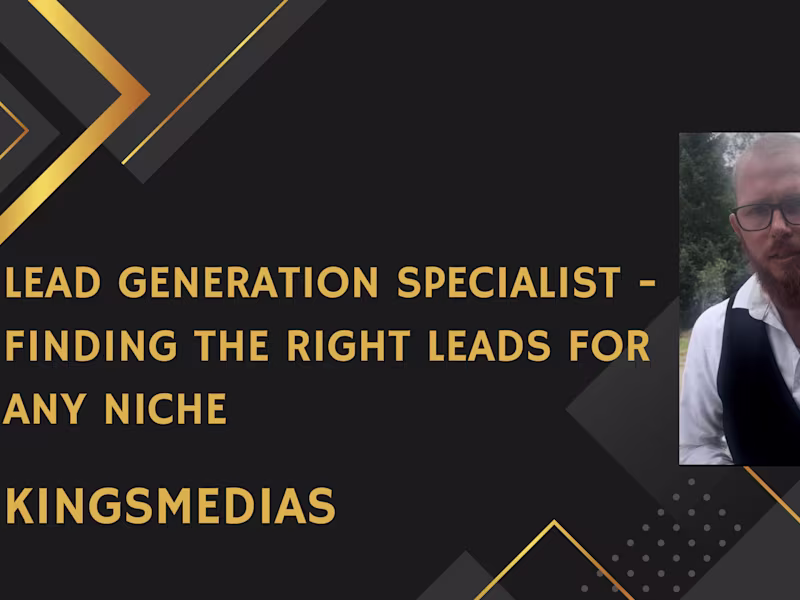 Cover image for Lead Generation Specialist