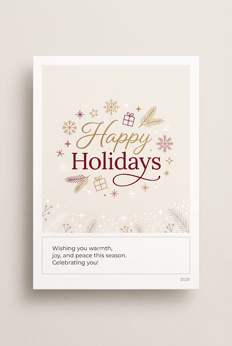 Cover image for Holiday Cards for the People