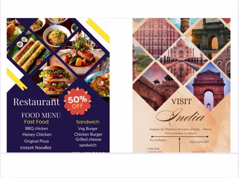 Cover image for The attractive poster. 