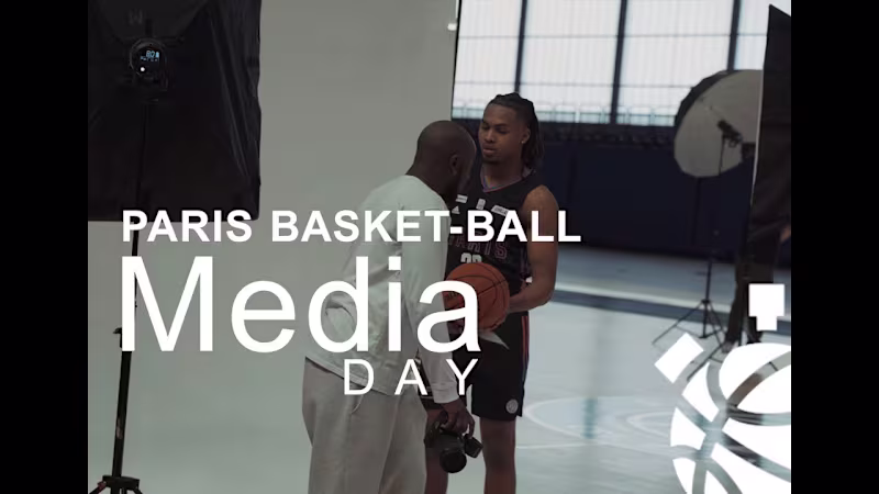 Cover image for Paris Basket-ball " Media Day 2021" - YouTube