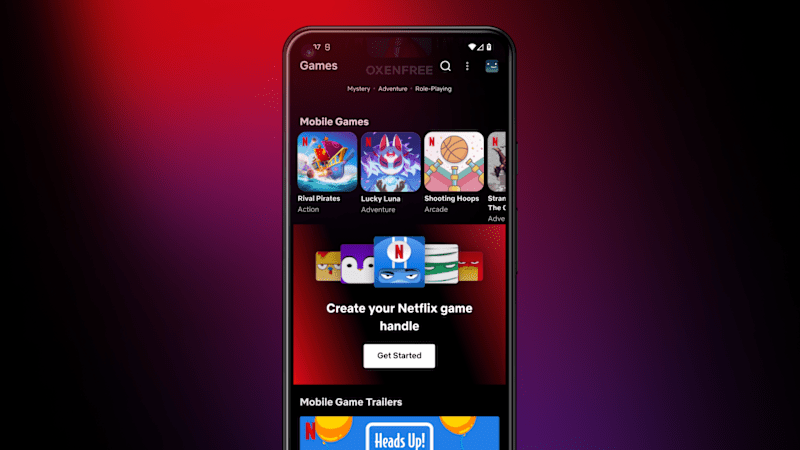 Cover image for Netflix Mobile Games