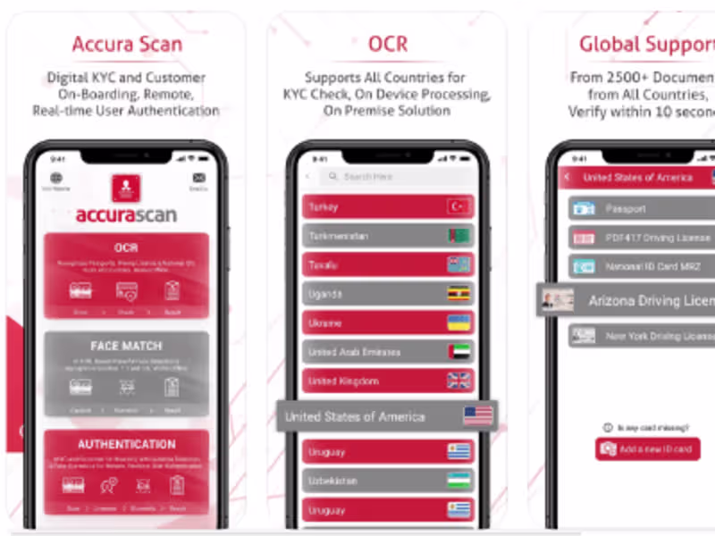Cover image for Accurascan - Digital KYC
