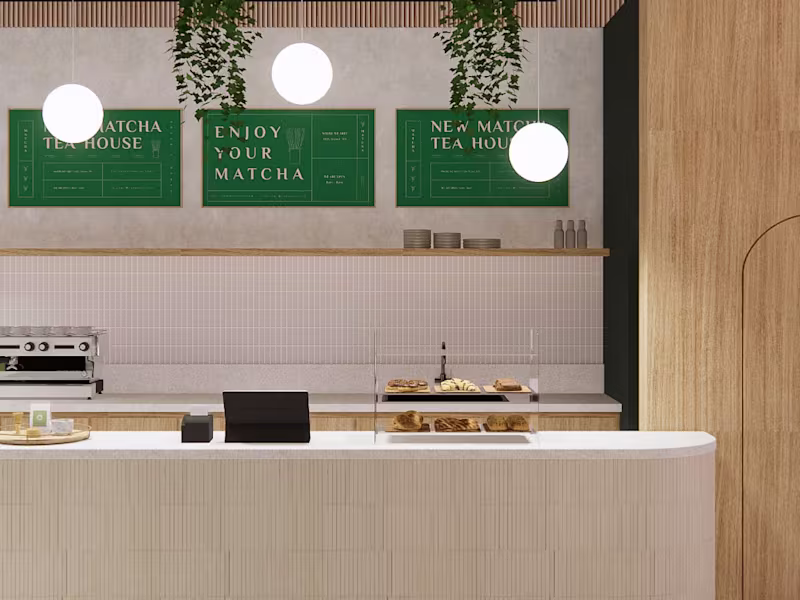 Cover image for Modern Matcha Cafe