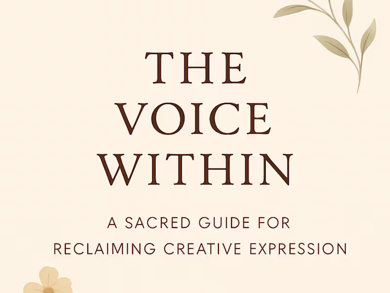 Cover image for Freebie - Finding Your Inner Voice Workbook 