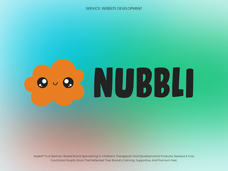 Cover image for Nubbli™ Online Store Development