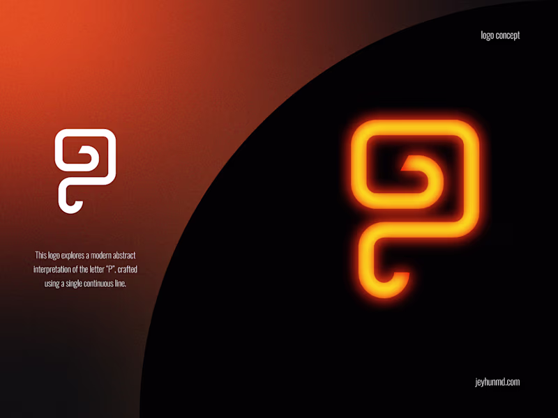 Cover image for Letter P Logo Design. Available