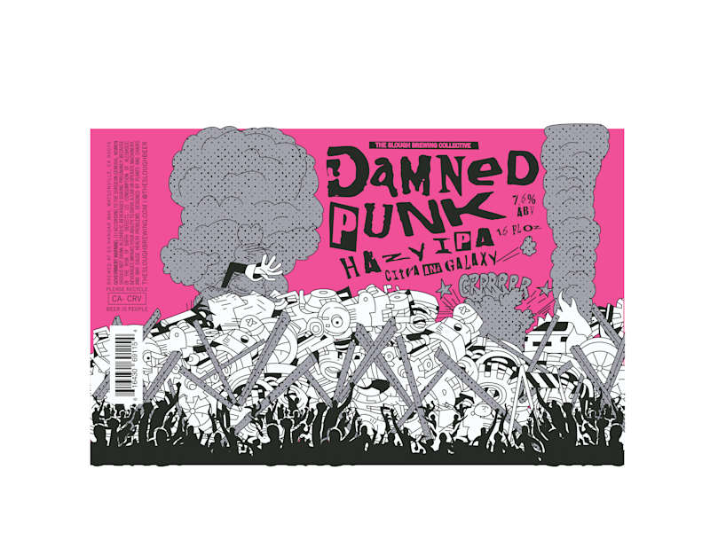 Cover image for Damned Punk - The Slough Brewing Collective :: Behance