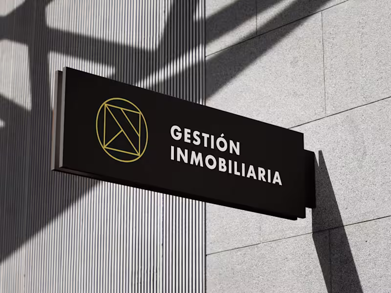 Cover image for Brand Identity for Gestión Inmobiliaria Real Estate Firm