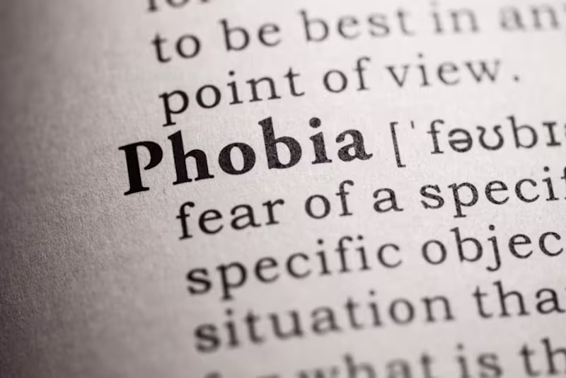 Cover image for Phobias: A Look into the World of Irrational Fear