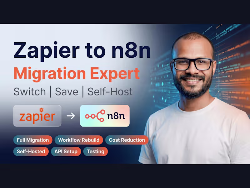 Cover image for Zapier to n8n Migration