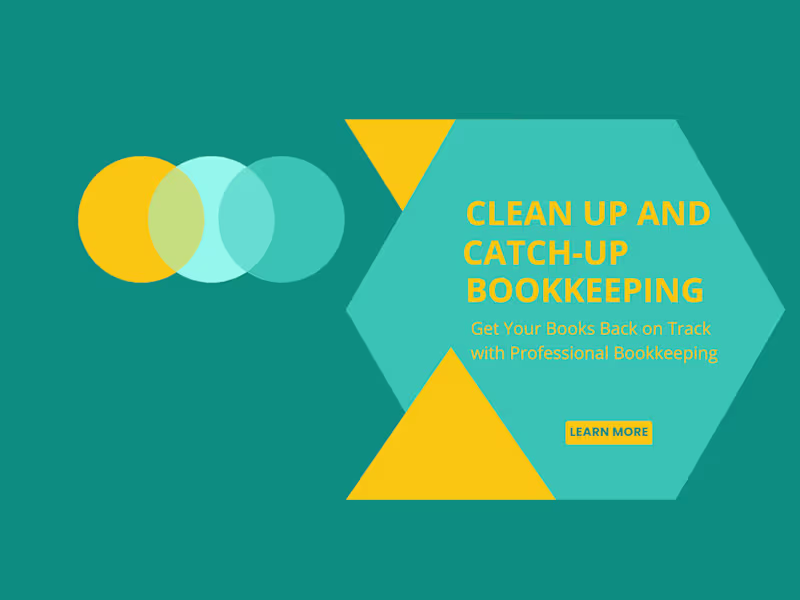 Cover image for Clean up and Catch up  QuickBooks and Xero Bookkeeper 