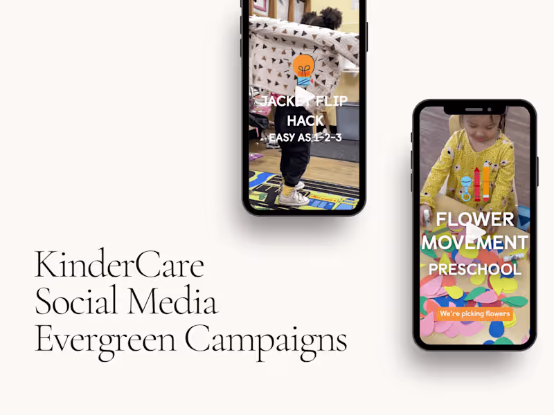 Cover image for KinderCare | In-House Social Media Management & Content Creation