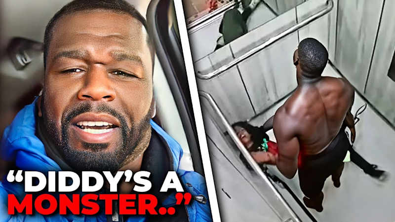 Cover image for 50 Cent Just Revealed How Diddy Abused Cassy In Exclusive Video…