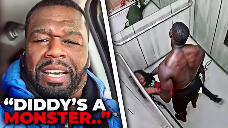 Cover image for 50 Cent Just Revealed How Diddy Abused Cassy In Exclusive Video…