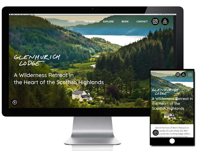Cover image for Glenhurich Lodge