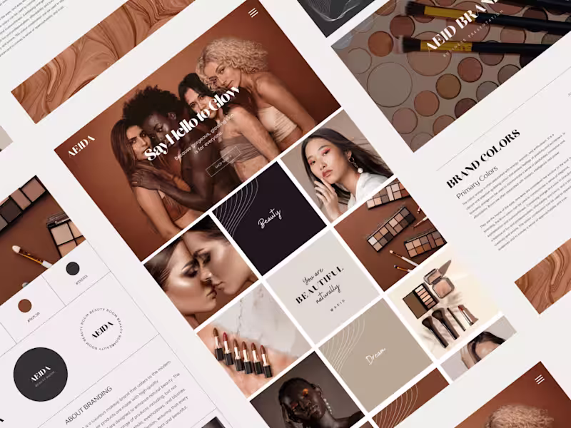Cover image for Pre-made Brand for AEID Cosmetic