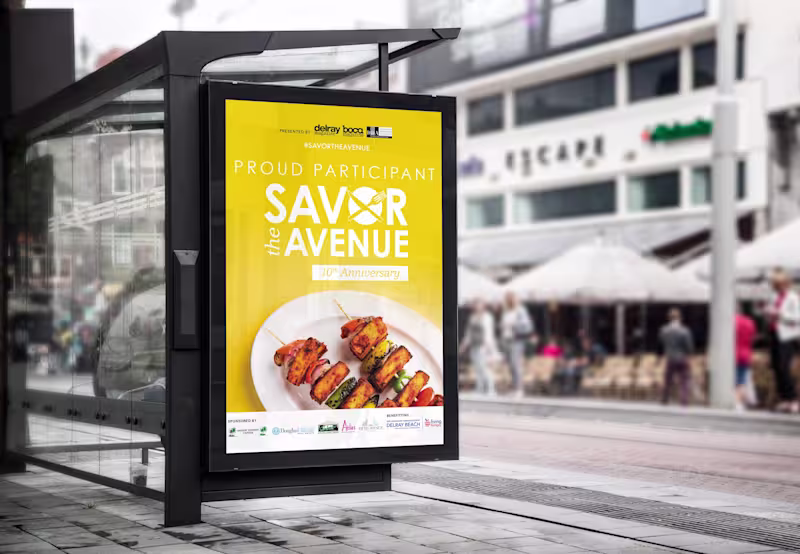 Cover image for Savor the Avenue Anniversary Rebrand