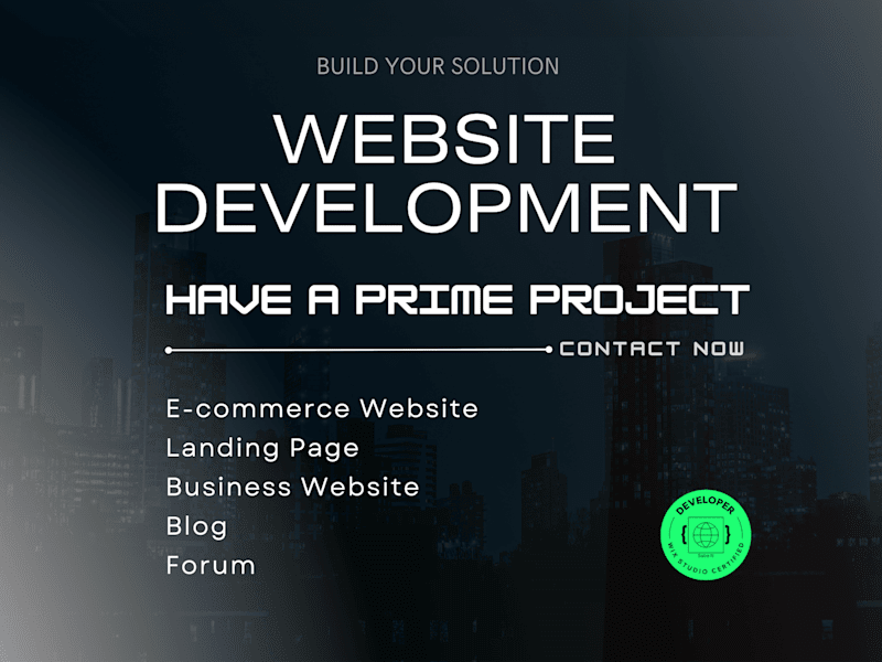 Cover image for I'll develop fully functionally responsive website on wix studio
