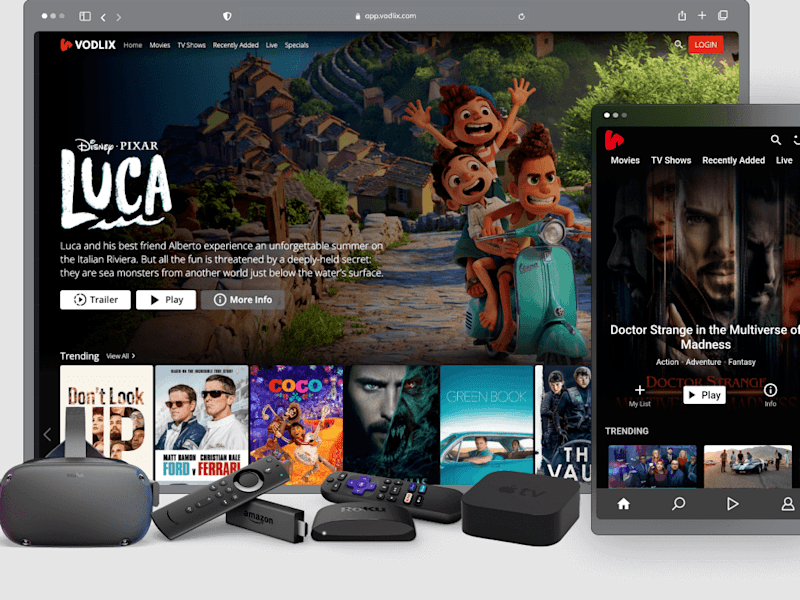 Cover image for Vodlix - AI Powered Video Streaming Platform
