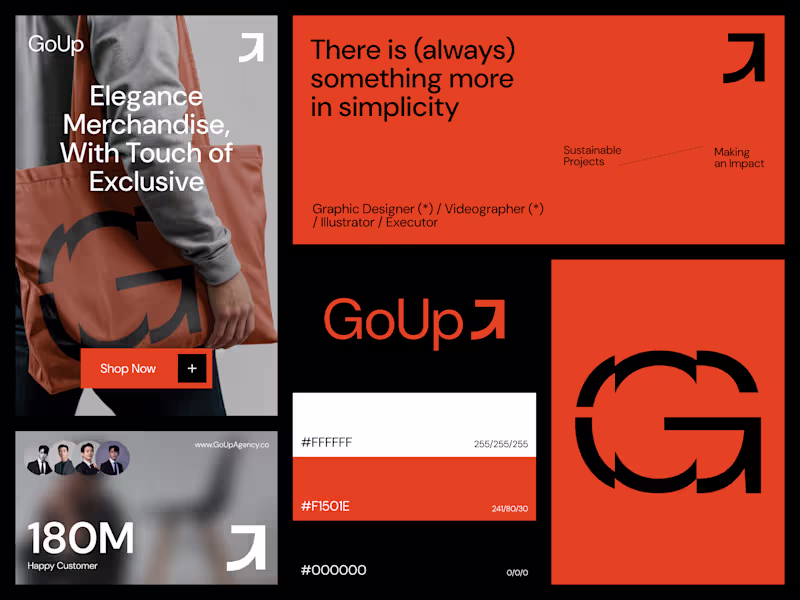 Cover image for Go Up - Brand Identity